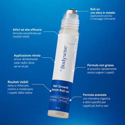 Ricrescita Attiva - Trattamento Roll-On con Cheratina Organica