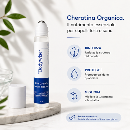 Ricrescita Attiva - Trattamento Roll-On con Cheratina Organica